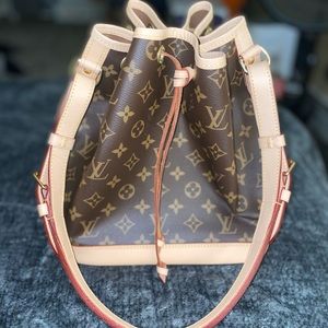 Authentic LOUIS VUITTON Petit Noe Monogram